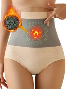 Women's Seamless High-Waist Shapewear Panties, Abdominal Control & Waist Support, Anti-Pilling Slimming Shorts for All Seasons