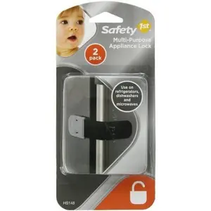 212 MAIN HS148 Multi-Purpose Appliance Lock, Magnetic Cabinet Lock with Easy Install, Press-Pull Mechanism, Secure Functionality