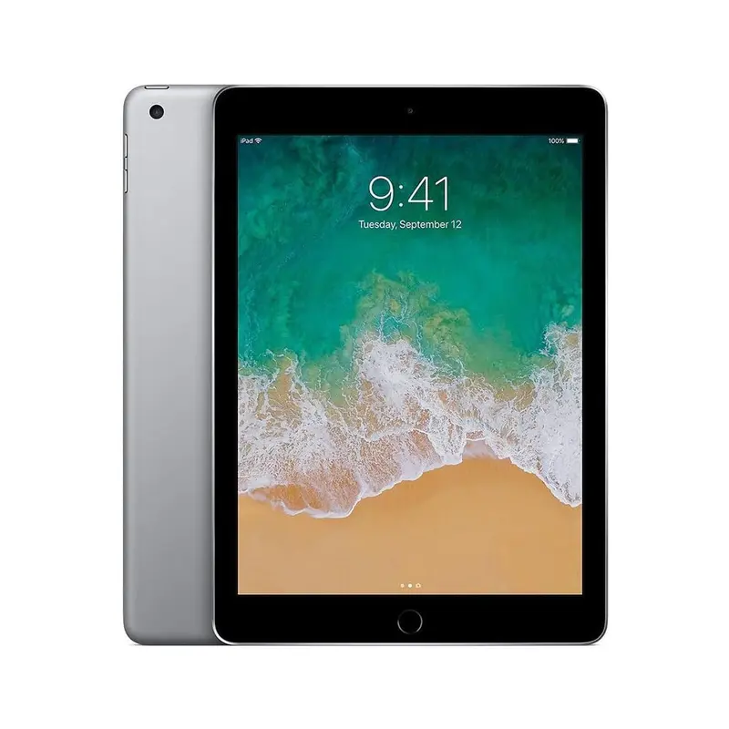 Refurbished 9.7" Screen iPad 6 Device - 128GB, 4G, Unlocked, Space Gray, Excellent Condition, Fingerprint Function, Rear Camera, Bluetooth Compatible