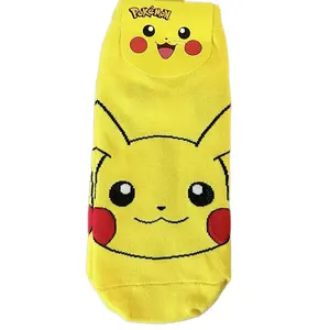 Cute Pokemon Pikachu socks for adults pop