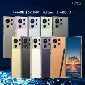 6.75 Inch Large Screen Smartphone, 4100mah Battery, 4GB+64GB Memory, Octa-Core Processor, 13mp Camera, Android 10, Dual Sim, Affordable