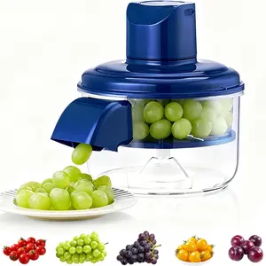 Electric Fruit & Vegetable Peeler Machine – Automatic Hands-Free Peeling Tool for Grapes, Garlic & Cherries, Fast Kitchen Peeler for Home Use & Small Businesses