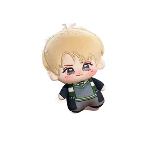 10cm Magic Academy Student Plush Keychain Retro Wizard School Style Bag Decor