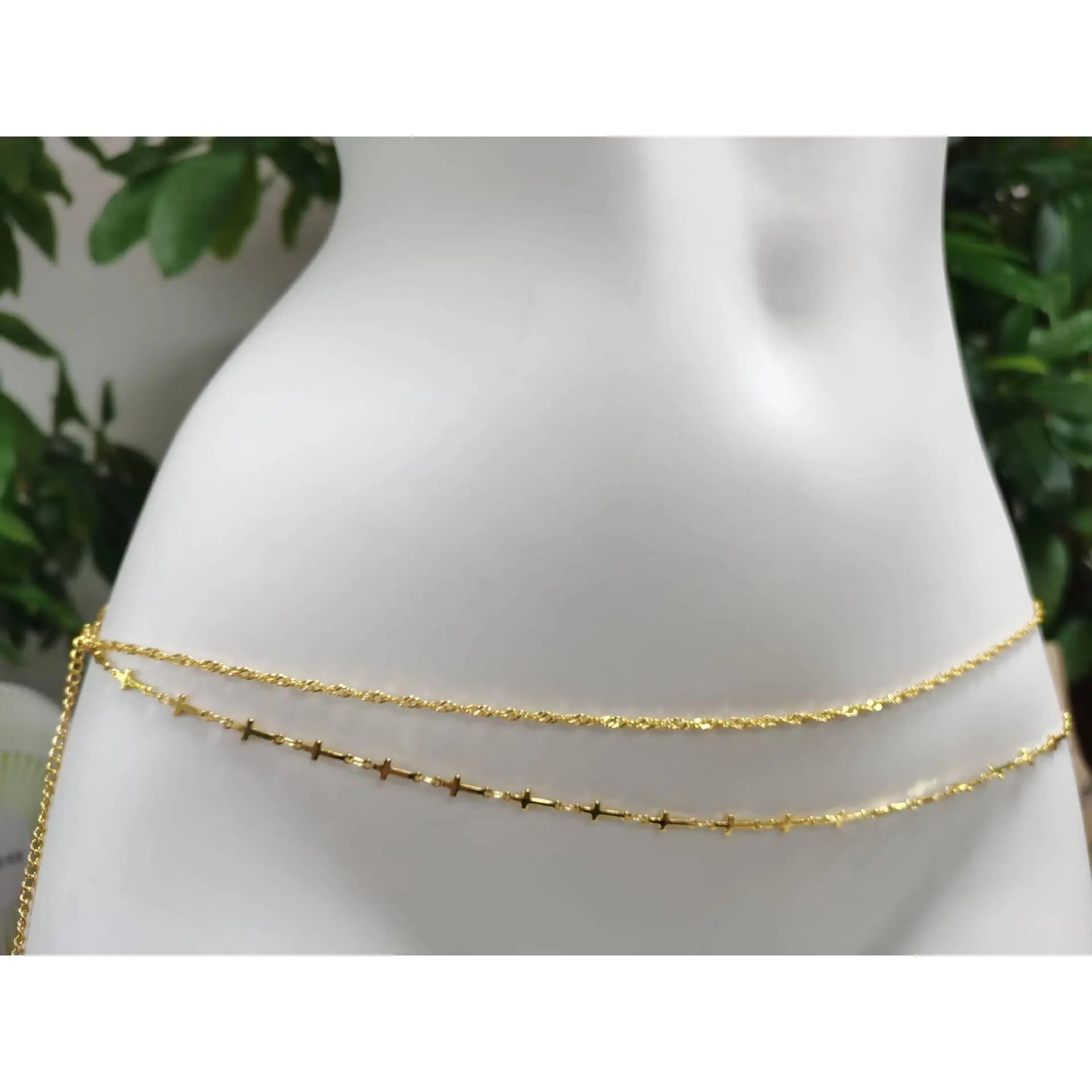 Water ripple+cross chain