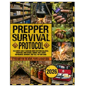 The Prepper Survival Protocol: The Ultimate Guide to Surviving When Everything Collapses | Stockpiling, Home Defense, Canning, Food & Water Preparedness, Bushcraft, First Aid, & Off-Grid Living