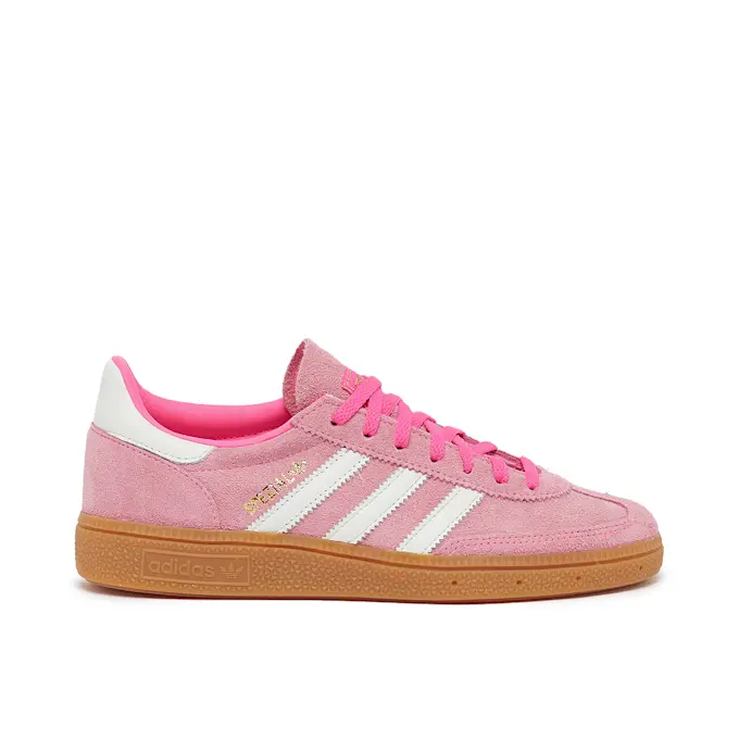 Adidas Handball Spezial Lucid Pink White JI2654 Women's Fashion Sneaker New