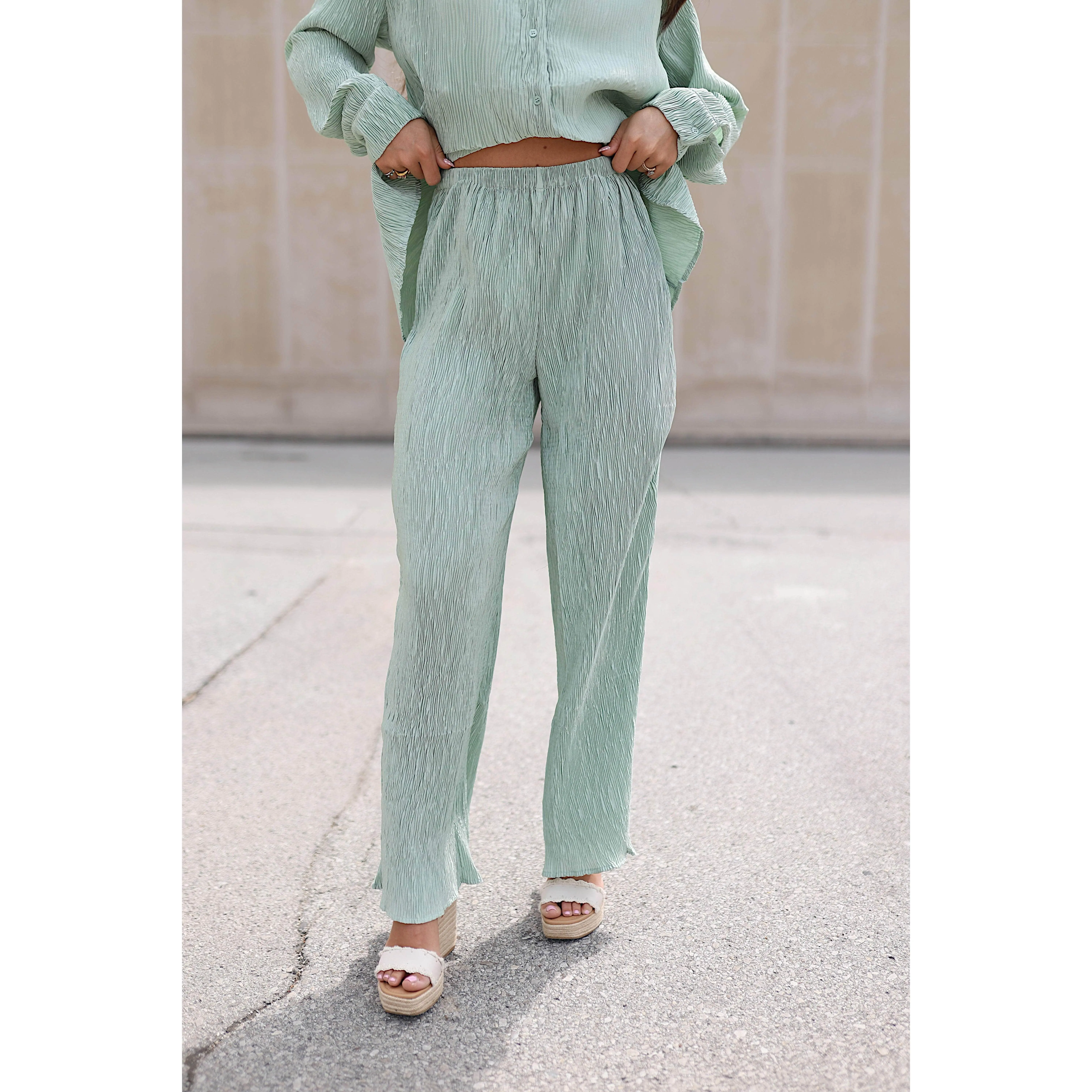 Passionate Plisse Pant