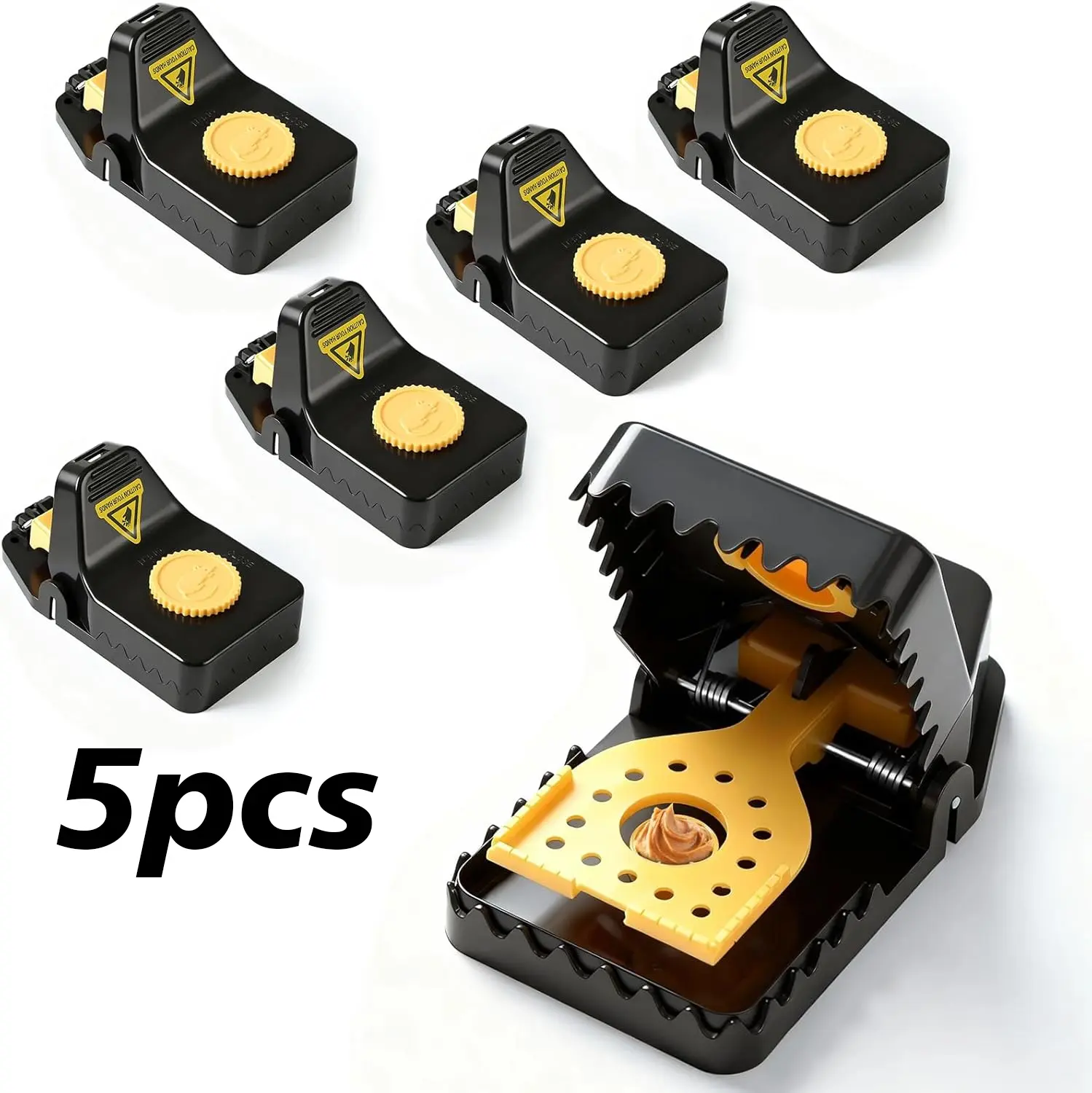 Upgraded Sticky Mouse Traps with Clips - Home Pest Control Specialty Kitchen Utensil, Household Rodent Deterrent Necessity