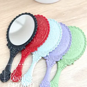 Mini Hand Mirror - Portable Makeup Mirror for On-The-Go