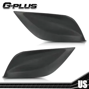 Fit For 2015-2019 Nissan Versa Front Bumper Insert Fog Light Cover Left+Right