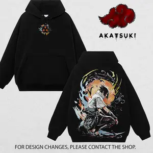 [Akatsuki Drip] Retro Sasuke - Naruto Shippuden #185 Hoodie T-Shirt Sweatshirt, Retro Vintage Unisex Graphic 90s Cotton, Gift For Wibu, Anime Manga Y2K Streetwear