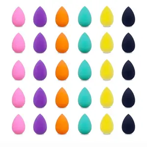 Mini Make-up Sponges - Assorted Colors for Flawless Application - Soft & Durable - Perfect for Foundation & Concealer
