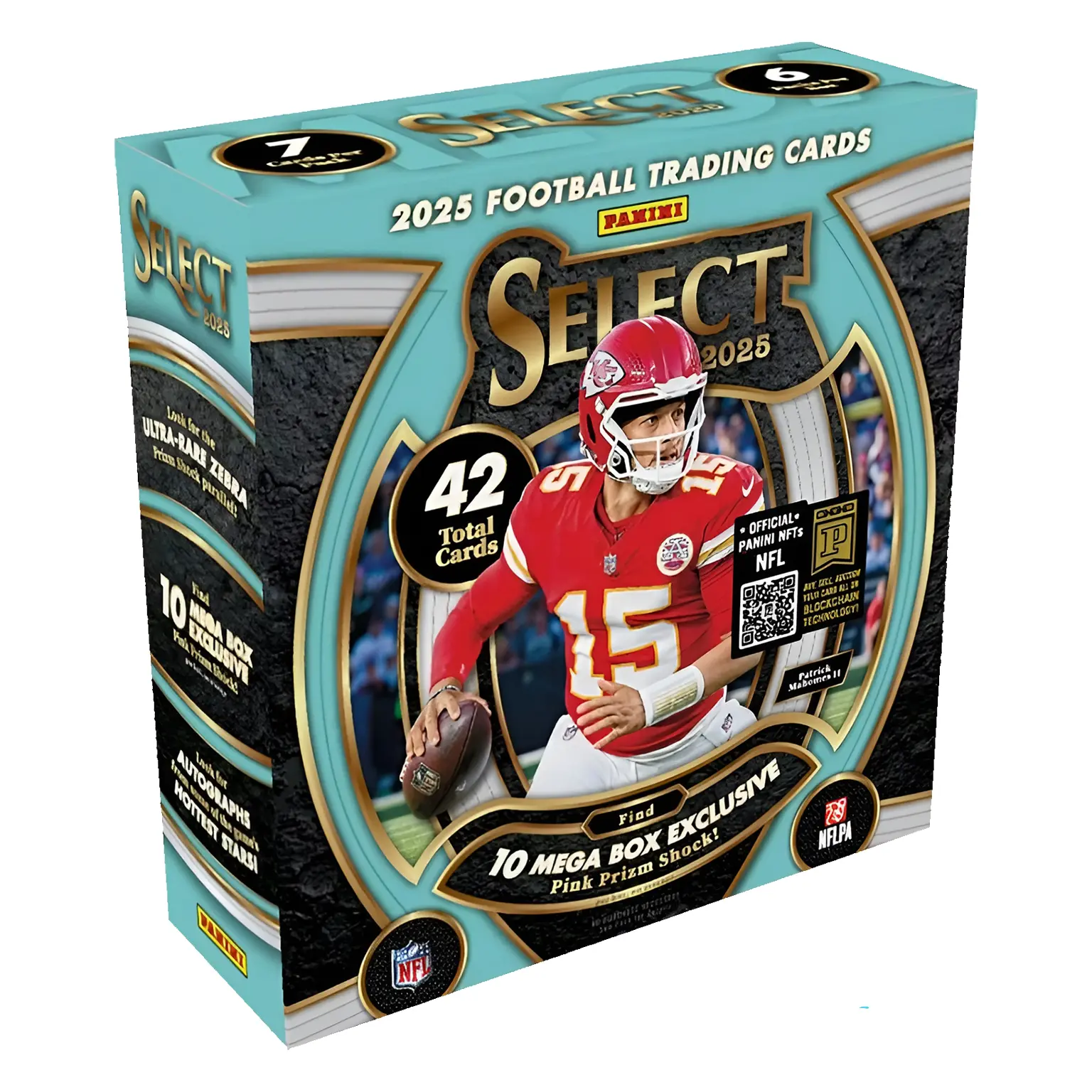 #13 Pick Your Team 20 BOX 1 CASE 2025 Panini Select Football Mega Break