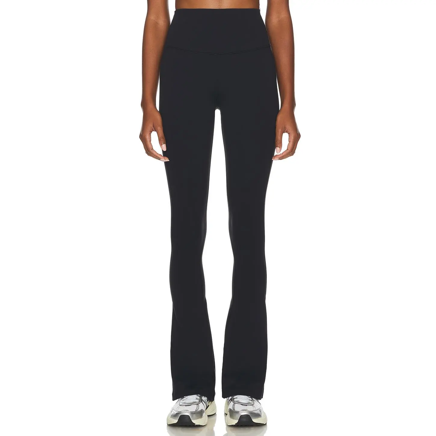 Splits59 Raquel High Waist Supplex Flare 30'' Legging in Black Splits59 Raquel High Waist Supplex Flare 30'' Legging in Black