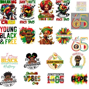 Delonda's Juneteenth DTF Gang Sheet (19 transfers) (22" x 108")