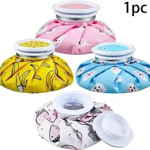 Reusable Ice Pack, Cold & Hot Use Soft Hot Water Bag, Adults Cold Packs for Injuries Relaxation Wisdom Teeth Breastfeeding Tired Eyes