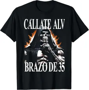 Calacas Chidas Gym Con Frases Sarcasticas Funny Saying Gym T-Shirt Menswear Top