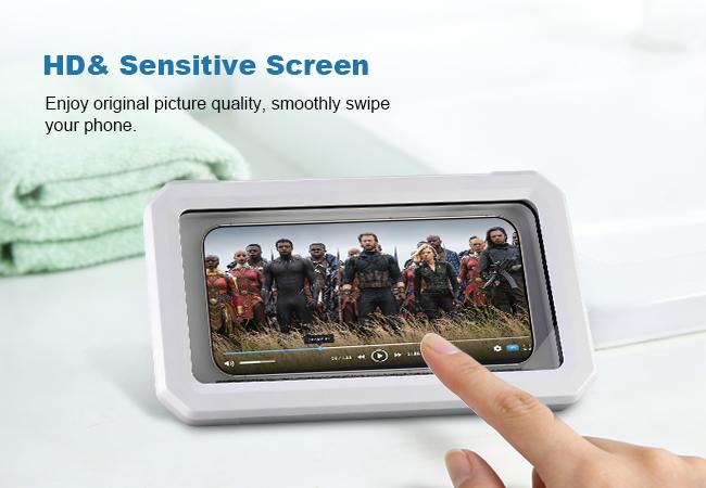 【Free delivery】Hibbent Shower Phone Holder Waterproof - 480° Rotatable Retractable Adjustable Shower iPhone Case Holder, Bathroom Wall Phone Mount Stand Water Proof Anti Fog, Accessories for 4-7" Cellphones 【Free delivery】Hibbent Shower Phone Holder Waterproof - 480° Rotatable Retractable Adjustable Shower iPhone Case Holder, Bathroom Wall Phone Mount Stand Water Proof Anti Fog, Accessories for 4-7" Cellphones