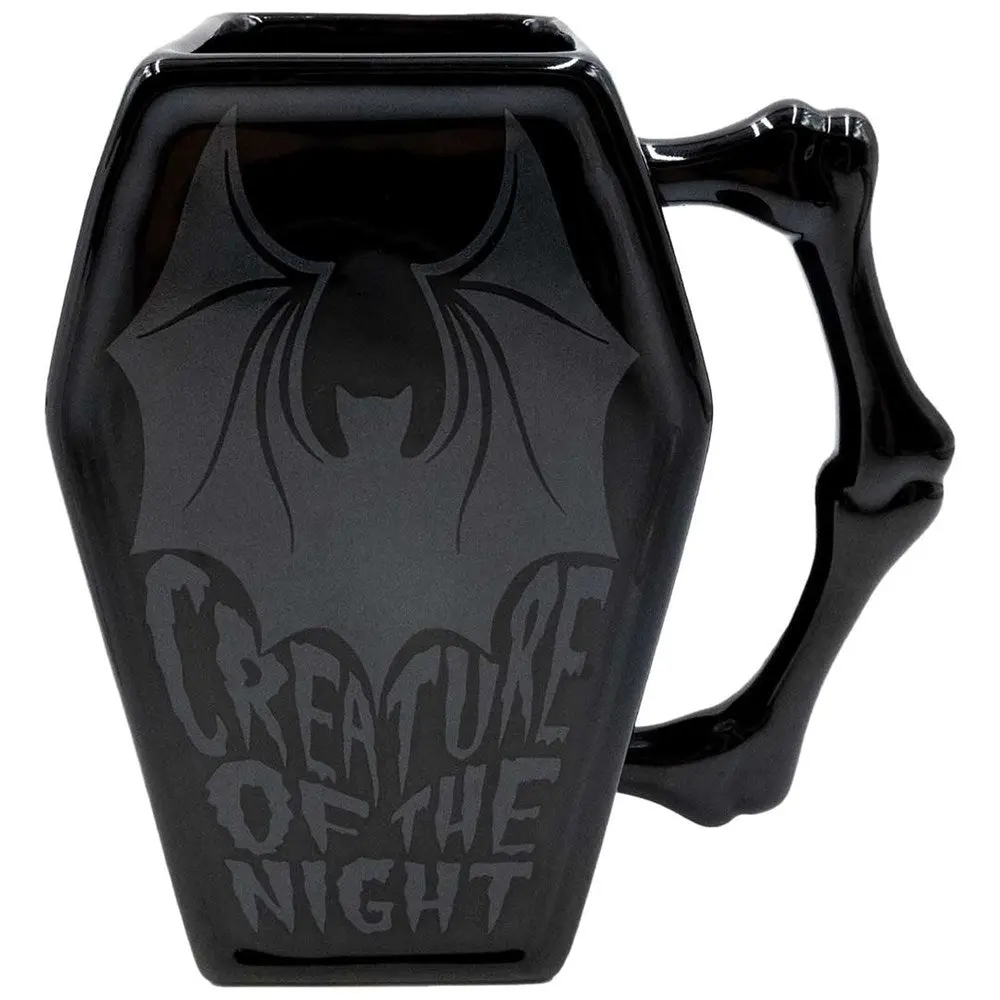 Creature Of The Night Coffin Ceramic Mug 