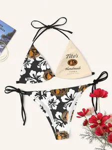 Tito's Vodka Drinking Triangle Bikini Set GTB