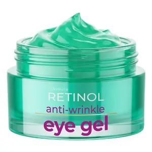 LIVAURA Retinol Vitamin A Eye Gel - Anti-Aging, Reduces Puffiness & Dark Circles, Restores Elasticity, 15ml