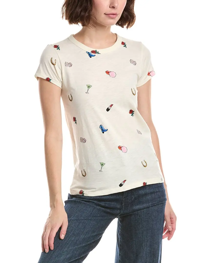 rag & bone All Over RB Patch T-Shirt