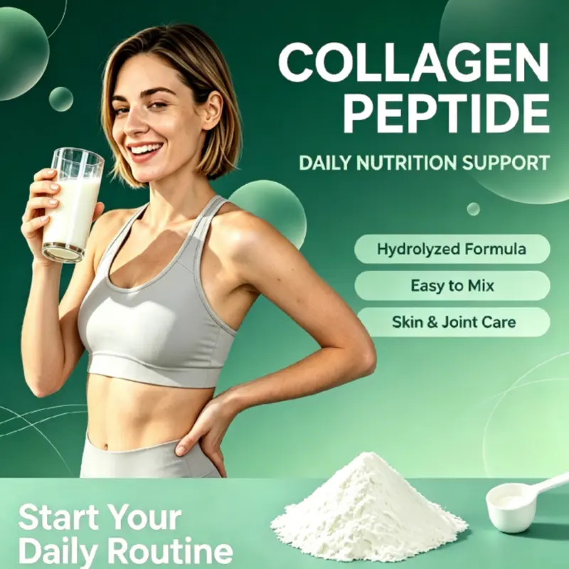 NZEN Unflavored Multi Collagen Peptides: Hydrolyzed Type I-X Collagen + Hyaluronic Acid, Biotin & Vitamin C – Professional Beauty Supplement for Hair, Skin & Nail Health