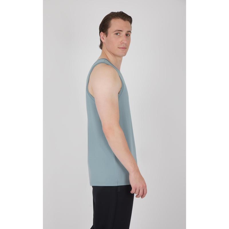 Men's Pique Race Track Muscle Tank