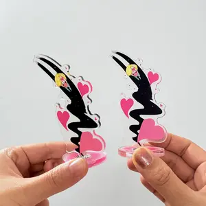 Acrylic One Piece Anime Merchandise Sanji Funny Rotating Stand Desktop Decoration