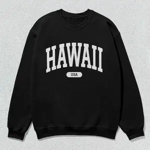 Hawaii Sweatshirt USA Collegiate Crewneck Sweater Unisex