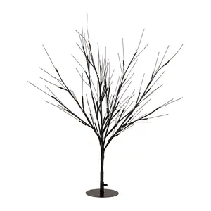 Northlight 39" LED Lit Halloween Twig Tree