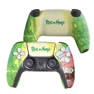 Rick & Morty Green PS5 Custom Design
