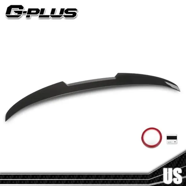 MOTOR GPLUS Gloss Black Rear Spoiler Wing M4 Style Fit For 2010-2016 BMW 5 Series F10 F18, Car Accessories, Rear Trunk Spoiler
