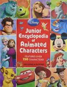 USED-Junior Encyclopedia of Animated Characters by Disney Book Group (Hardcover)