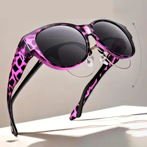 Fashion Prescription Sunglasses Frames for Eyeglass Wearers, Outdoor Uv400 Polarized Driving Glasses, Casual All Seasons Sun Protection, Polarized Eyewear, Sun Protective Eyewear
