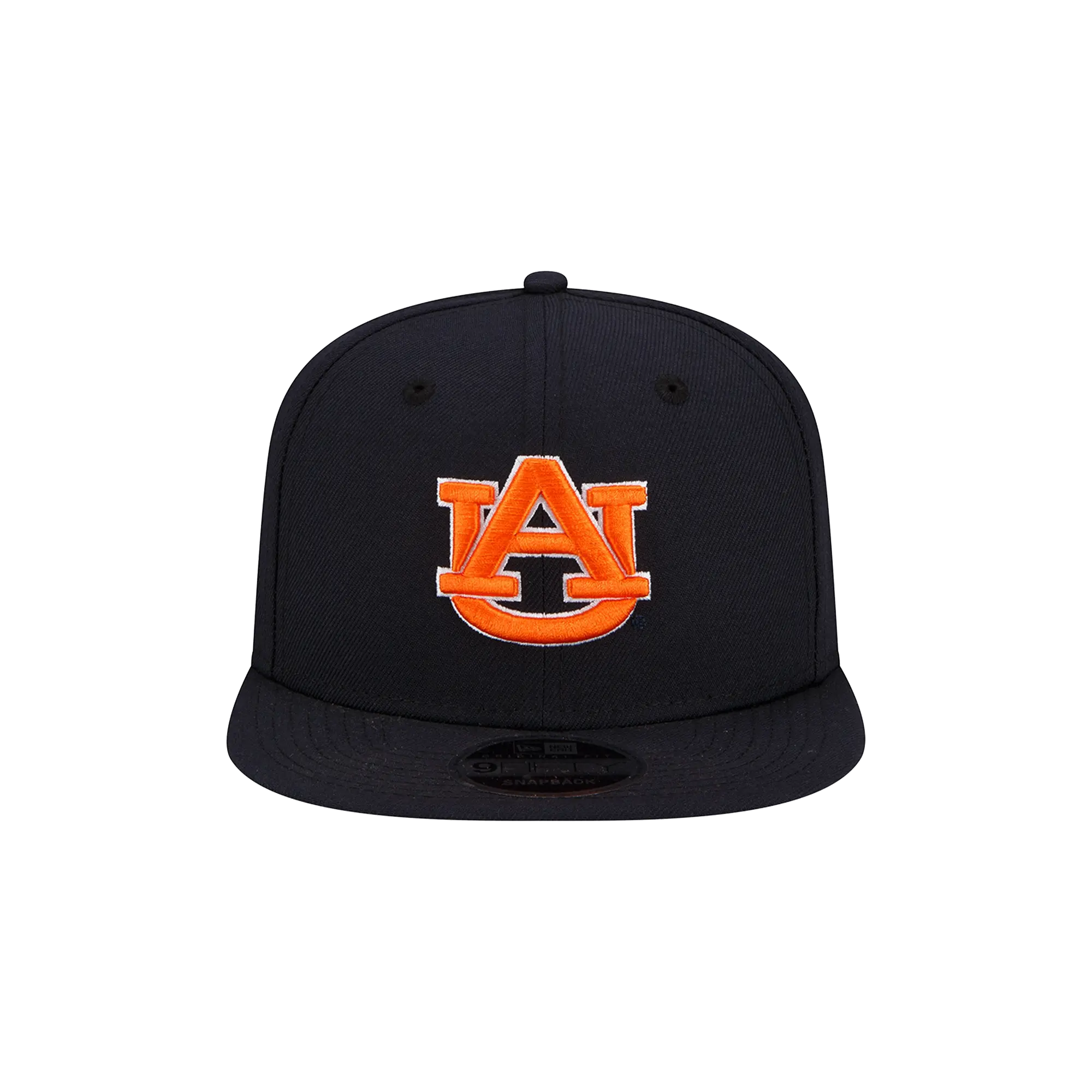 9FIFTY Auburn Tigers Snapback Hat "Navy / Orange - Logo" NE1009