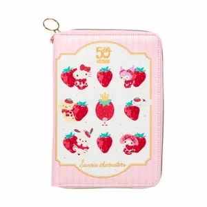 Sanrio Characters Travel Case (Strawberry News 50th Anniv. Series)