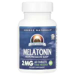 Source Naturals Sleep Science®, Melatonin, Time Release, 2 mg , 60 Tablets