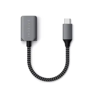 Satechi USB-C to USB 3.0 Adapter Cable, USB Type-C to Type-A Female, for MacBook Air/Pro/Neo, iPad Air/Pro, Mac mini, iMac and Other Devices Superspeed Durable Data Transfer