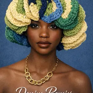 Large Ruffles XXL Custom Crochet Ruffle Hat Winter Handmade Knitted Hat for Women Solid Color Fisherman Hats Ruffled Brim Bucket Cap Men Carnival Party Funny