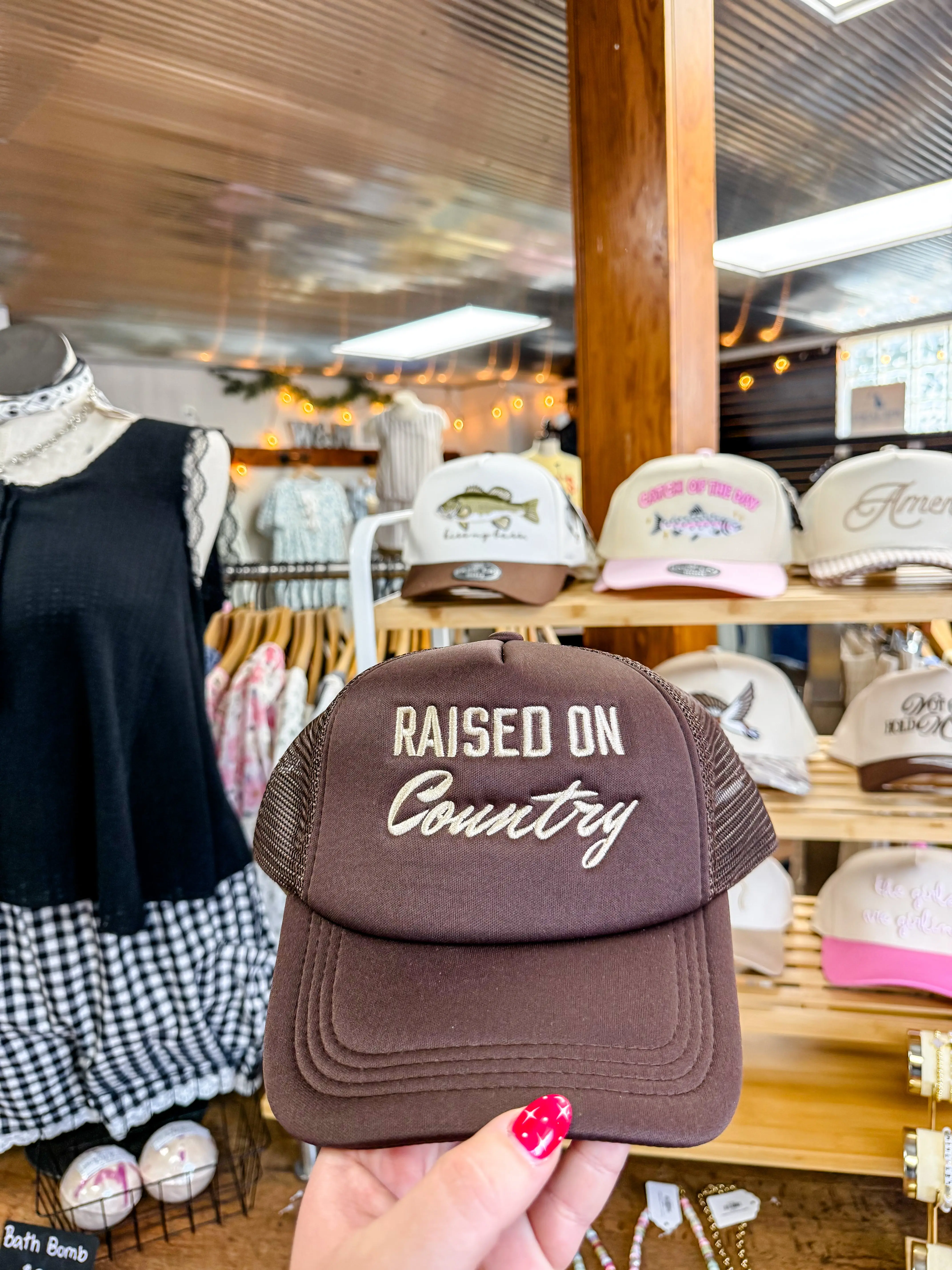 Raised on Country Trucker Hat