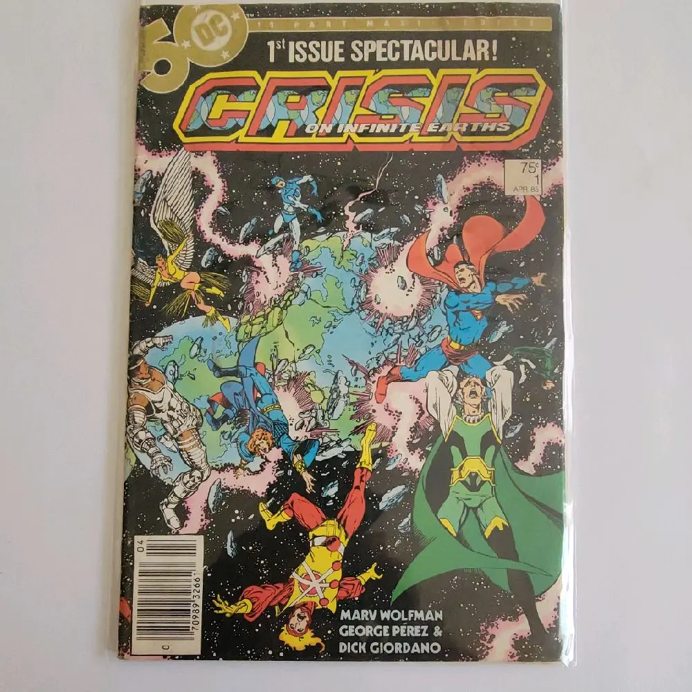 Crisis on Infinite Earths #1, comic book