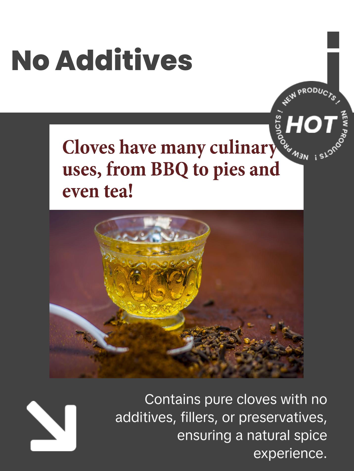 The Spice Way Ground Cloves -  Fresh Herbal Blend for Cookies & Pumpkin Pie