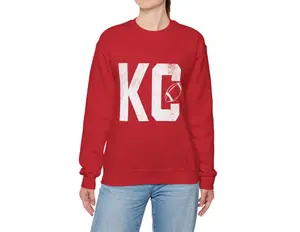 [Sale Up To 65%] - Kansas City Football Sweatshirt, Gift Football Fan Sweater Sweatshirt Top, Womenswear Menswear Casual Long Sleeve, Football Fan Gifts, KC Football Shirt, Gameday Shirt KC Gift for Chiefs