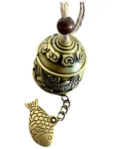 Bell  chimes dragon  & Fish  for wealth & protection used in the home ,doors, cars ,gardens
