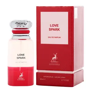 Maison Alhambra Love Spark for Unisex Eau de Parfum Spray, 2.7 Ounce