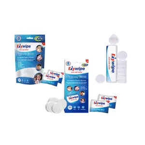 Ezywipe Makeup Remover Cleansing Wipes for all Skin Types | Daily Facial Cleansing Towelettes | Removes Dirt, Oil, Makeup | No Scented Hypoallergenic