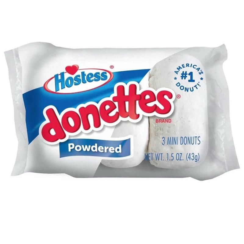 Hostess Donettes Variety Pack Donuts, Snack Size, 1.5 oz., 32 pack.