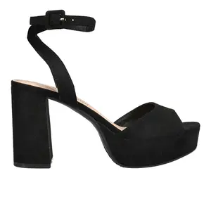 Chinese Laundry Womens Theresa Block Platform Dress Sandals High Heel 3" & Up - Black