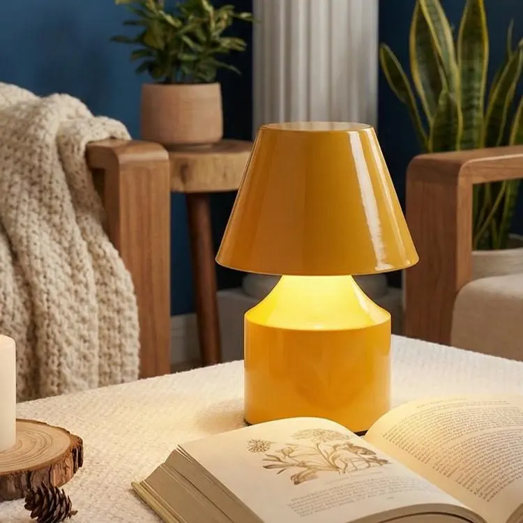 AugeLight TAPO Series Tap Control Mini Desk Lamp, Dimmable Touch Night Light, Portable LED Bedside Lamp with 3 Brightness Levels, Soft Ambient Lighting for Bedroom, Nursery, Office & Dorm